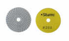 9012-W100-200 Алмазный гибкий шлифовальный круг, 100 мм, P200, мокрое шлиф., 1 шт. Sturm!
