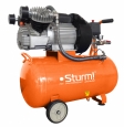 AC9323 Воздушный компрессор Sturm!, 2400 Вт, 50л, 410л/мин, 8бар, 2850 об/мин, предохр. клапан